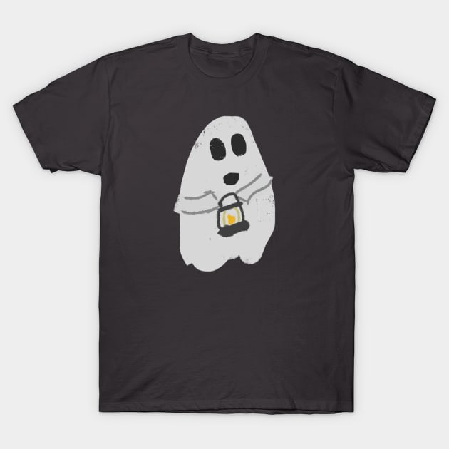 Lantern Ghost T-Shirt by The Dactyl